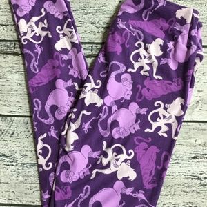 LuLaRoe Disney OS Leggings Aladdin